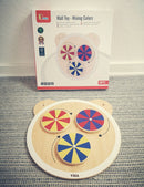 Aktivitetstavle - 1 stk Bamsehoved med farve aktivitet - Fra 18 mdr - Billede 1