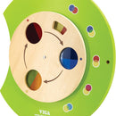 Aktivitetstavle - Tusindben-larve med 5 dele - VIGA - Fra 18 mdr - Billede 1