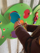 Aktivitetstavle - Tusindben-larve med 5 dele - VIGA - Fra 18 mdr - Billede 1