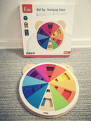 Aktivitetstavle - 6 stk Bamsehoveder med aktiviteter - Fra 18 mdr - Billede 1