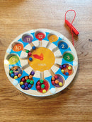 Magnetisk Aktivitetstavle fra VIGA - Klokken - Fra 18 mdr. - Billede 1