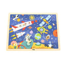 Puslespil i træ fra VIGA- I rummet - 48 brikker. - Billede 1