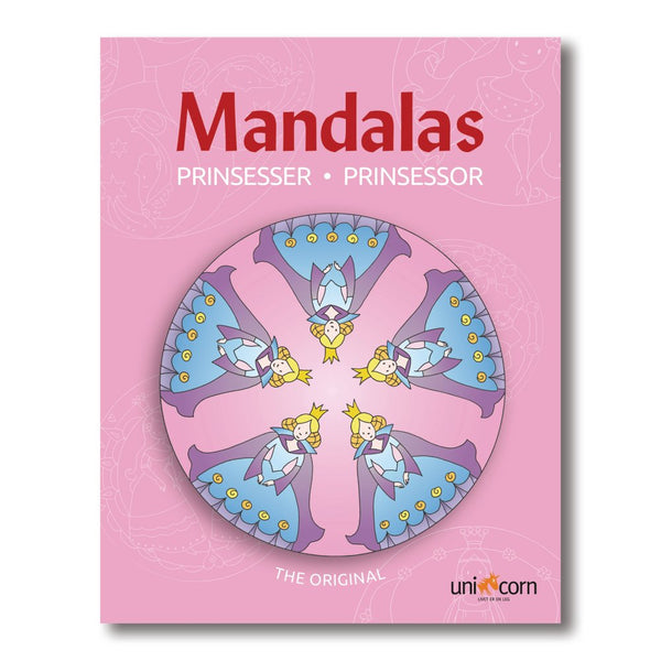 Mandalas Malebog - Prinsesser - 32 sider - Fra 4 år. - Billede 1