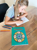 Mandalas Malebog - Lær Bogstaver - 32 sider - Fra 4 år. - Billede 1