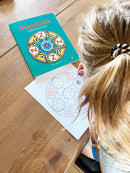 Mandalas Malebog - Lær Bogstaver - 32 sider - Fra 4 år. - Billede 1