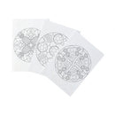 Mandalas Malebog - Lær Bogstaver - 32 sider - Fra 4 år. - Billede 1