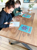 Mandalas Malebog - Isblomster (Bind 1) - 32 sider - Fra 8 år. - Billede 1