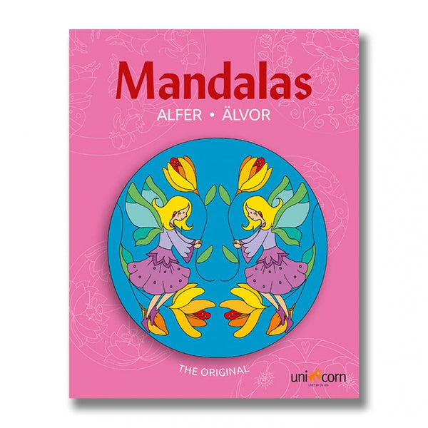 Mandalas Malebog - Alfer - 32 sider - Fra 6 år. - Billede 1