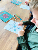 Mandalas Malebog - Isblomster (Bind 2) - 32 sider - Fra 8 år. - Billede 1