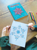Mandalas Malebog - Isblomster (Bind 2) - 32 sider - Fra 8 år. - Billede 1