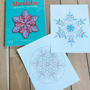 Mandalas Malebog - Isblomster (Bind 2) - 32 sider - Fra 8 år. - Billede 1