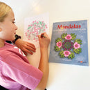 Mandalas Malebog - Blomster & Bær - 32 sider - Fra 6 år - Billede 1