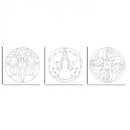 Mandalas Mini-Malebog - Prinsesser - 32 sider - Fra 6 år - Billede 1