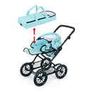 BRIO Kombi-Dukkevogn med EVA hjul - Turkis - Fra 3 år. - Billede 1