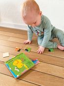 Puslespil i træ fra VIGA - Vokse Høne - 4 lag - 21 brikker. - Billede 1