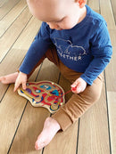 Magnetisk Aktivitetstavle fra VIGA - Automobil - Fra 18 mdr. - Billede 1