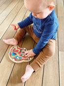 Magnetisk Aktivitetstavle fra VIGA - Automobil - Fra 18 mdr. - Billede 1