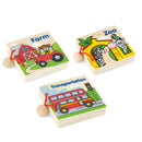 Mine første bøger - Sæt med 3 stk - VIGA - Fra 12 mdr. - Billede 1