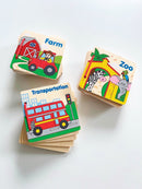 Mine første bøger - Sæt med 3 stk - VIGA - Fra 12 mdr. - Billede 1