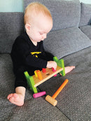 Pound-A-Peg Hammerbræt i træ fra VIGA - Fra 24 mdr. - Billede 1