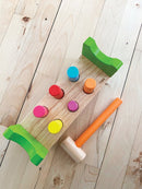 Pound-A-Peg Hammerbræt i træ fra VIGA - Fra 24 mdr. - Billede 1