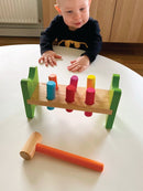 Pound-A-Peg Hammerbræt i træ fra VIGA - Fra 24 mdr. - Billede 1