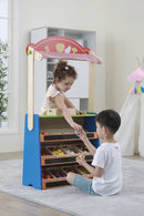 Butik / Teater fremstillet i træ - H:100 cm - Fra 3 år. - Billede 1