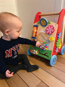 Gåvogn - Aktivitets Gåvogn i træ fra VIGA - Fra 18 mdr. - Billede 1