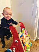 Gåvogn - Aktivitets Gåvogn i træ fra VIGA - Fra 18 mdr. - Billede 1