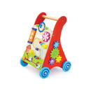 Gåvogn - Aktivitets Gåvogn i træ fra VIGA - Fra 18 mdr. - Billede 1