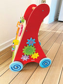 Gåvogn - Aktivitets Gåvogn i træ fra VIGA - Fra 18 mdr. - Billede 1