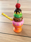 Legemad - Sundae Is i træ fra VIGA - Fra 18 mdr. - Billede 1