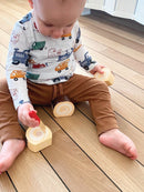 Legemad - Roulade-kage i træ fra VIGA - Fra 18 mdr. - Billede 1