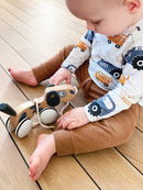 Trækdyr - Hundehvalp i træ fra VIGA - Fra 18 mdr. - Billede 1