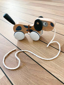 Trækdyr - Hundehvalp i træ fra VIGA - Fra 18 mdr. - Billede 1