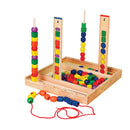 Farvede Perler til Sekvensering - 72 stk - VIGA - Fra 3 år. - Billede 1