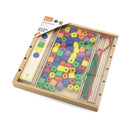 Farvede Perler til Sekvensering - 72 stk - VIGA - Fra 3 år. - Billede 1