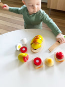 Legemad, Frokost i træ fra VIGA - 19 dele - Fra 18 mdr. - Billede 1