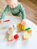 Legemad, Frokost i træ fra VIGA - 19 dele - Fra 18 mdr. - Billede 1