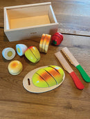 Legemad, Frokost i træ fra VIGA - 19 dele - Fra 18 mdr. - Billede 1