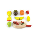 Legemad, Frugter i træ fra VIGA - 18 dele - Fra 18 mdr. - Billede 1