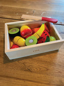 Legemad, Frugter i træ fra VIGA - 18 dele - Fra 18 mdr. - Billede 1