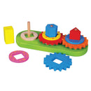 Geometriske Gear i træ fra VIGA - Fra 18 mdr. - Billede 1