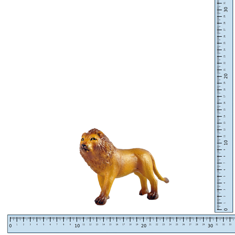 Dyr - Løve fra Green Rubber Toys - L:13 cm.