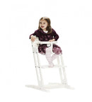 Danstolen med bøjle - Hvid. - Billede 1