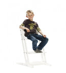 Danstolen med bøjle - Hvid. - Billede 1