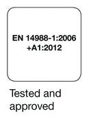 Danstolen med bøjle - Natur (Klar lak) - Billede 1