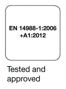 Danstolen med bøjle - Whitewash - Billede 1