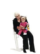 Danstolen med bøjle - sort. - Billede 1