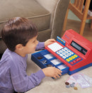 Kasseapparat med regnemaskine i plast. - Billede 1